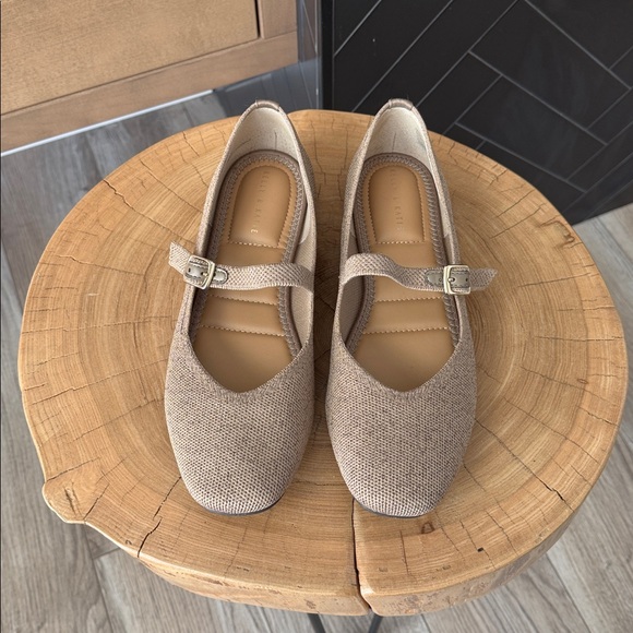 KELLY & Katie Sparkle Toe Ballet Flats - Picture 1 of 6
